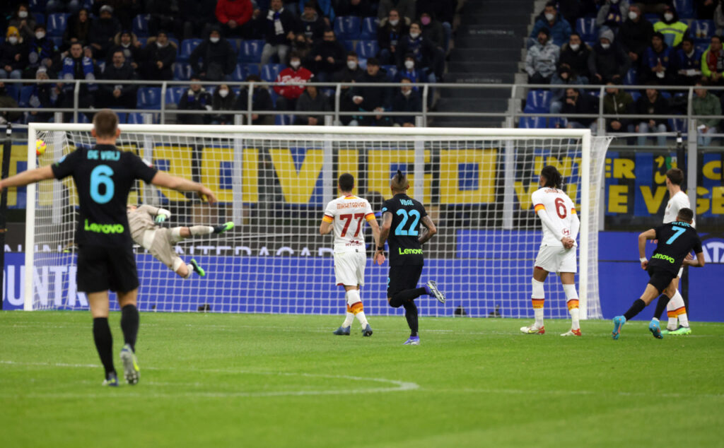 Coppa Italia Inter 2-0 Roma Dzeko and Alexis Sanchez goal
